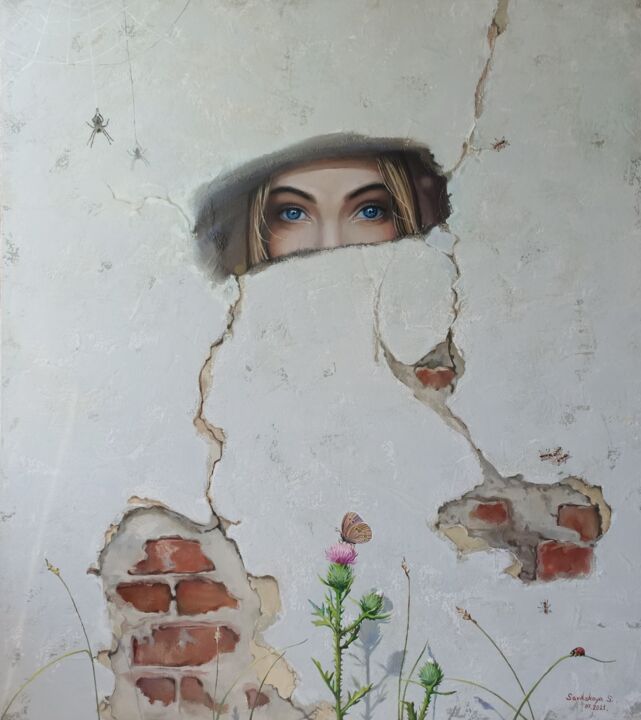 Прозрение 绘画, 35.4x31.5 in