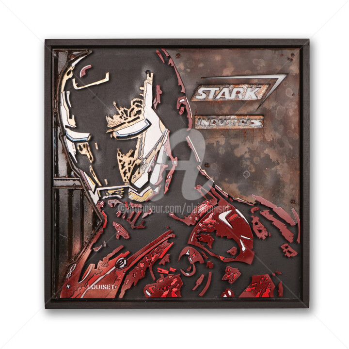 Mr Stark 雕塑, 25.2x24.4 in