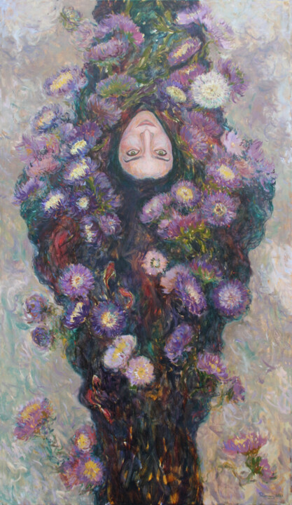 The Clarity, cocoon 绘画, 55.1x31.5 in