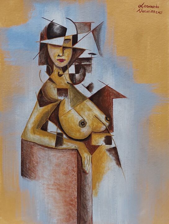 Pose 绘画, 25.6x19.7 in