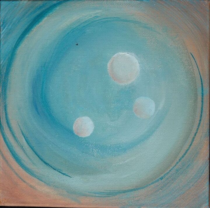 绘画,  6x6 in 