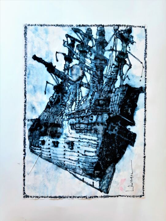 图画,  15.4x11.8 in 