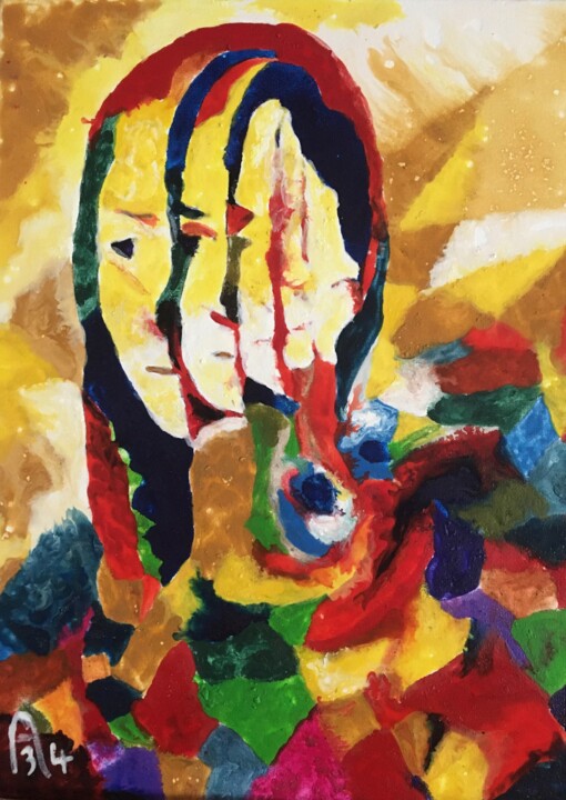 绘画,  15.8x11.8 in 