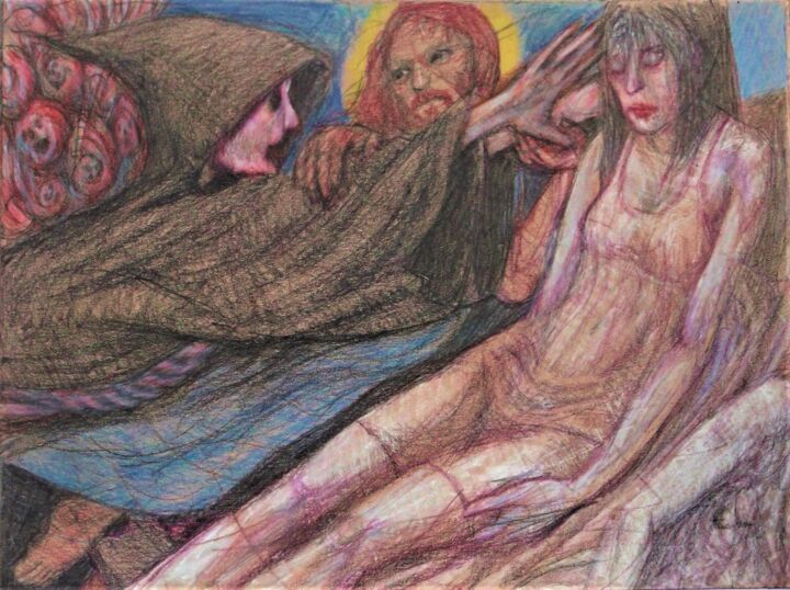 The Frustration of Death 2 图画, 9x12 in