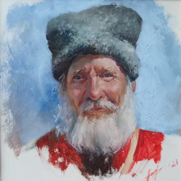 A smile 绘画, 8x8 in