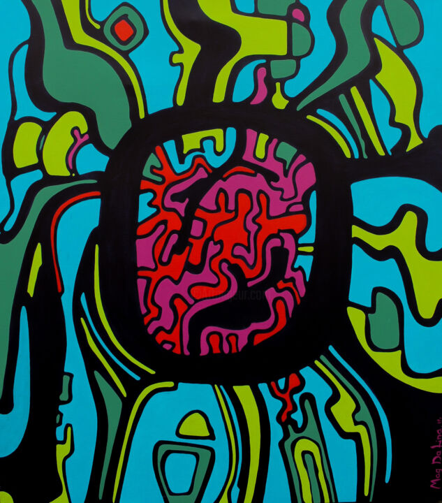 绘画,  35.4x31.5 in 