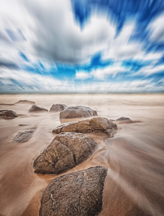 "Stones On The Beach" başlıklı Fotoğraf Glauco Meneghelli tarafından, Orijinal sanat, Dijital Fotoğrafçılık