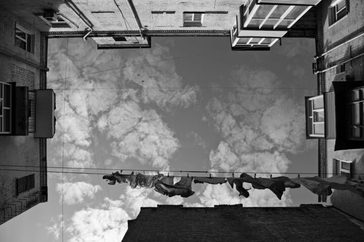 "The courtyard on th…" başlıklı Fotoğraf Andrii Bilonozhko tarafından, Orijinal sanat, Dijital Fotoğrafçılık