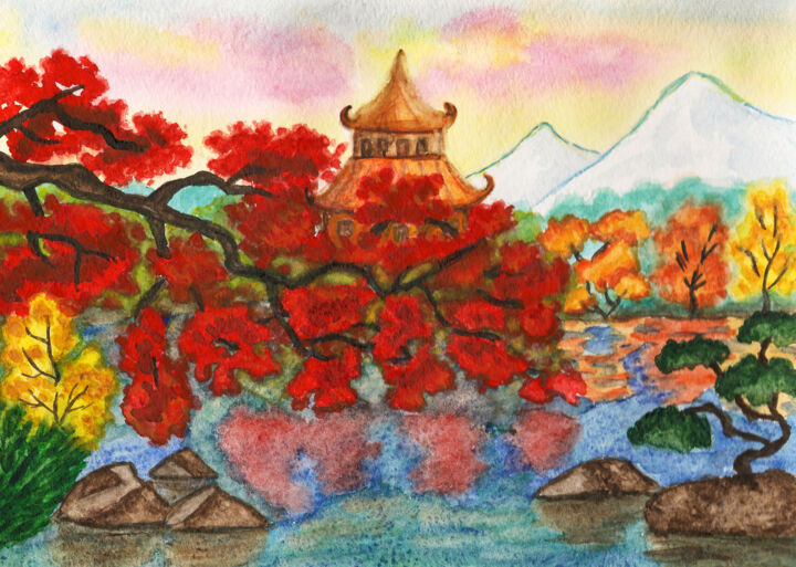 绘画,  7.9x11.8 in 