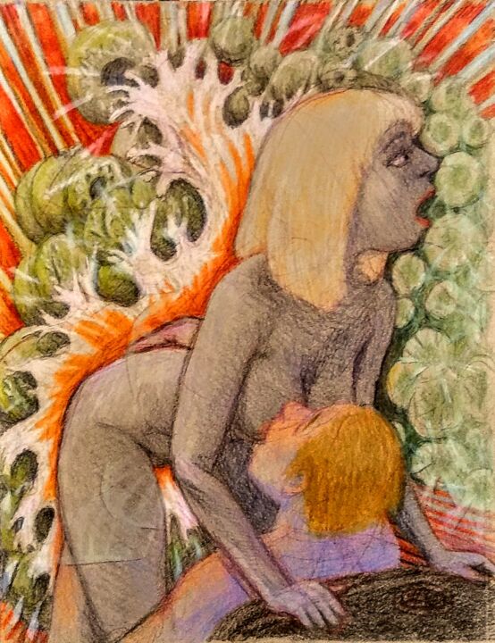 Orgasmic 2 图画, 12x9 in
