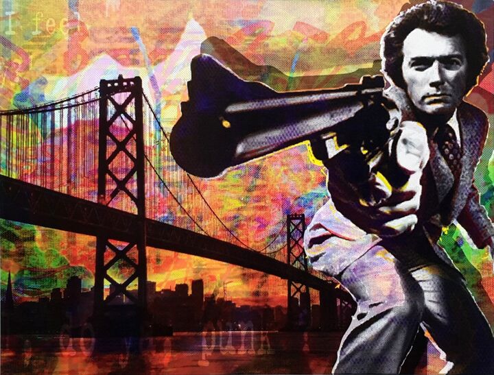 Dirty Harry SERIGRAPHIE 印花与版画, 19.7x27.6 in