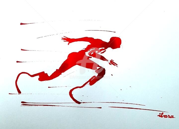 Handisport N°2 图画, 11.8x16.5 in