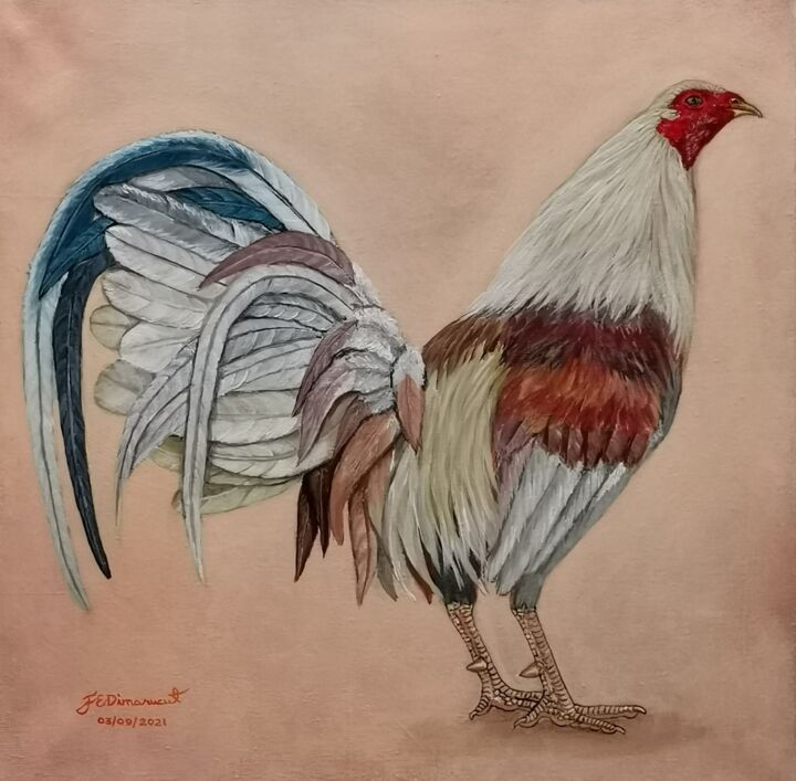 绘画,  15.8x15.8 in 