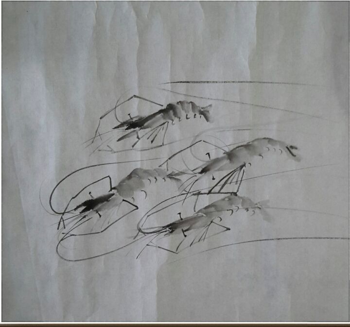 绘画,  7.9x7.9 in 