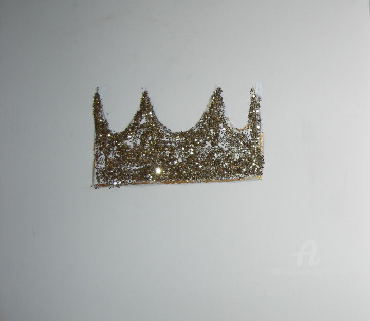 Painting titled "The Crown" by Michela Curtis, Original Artwork, Pastel