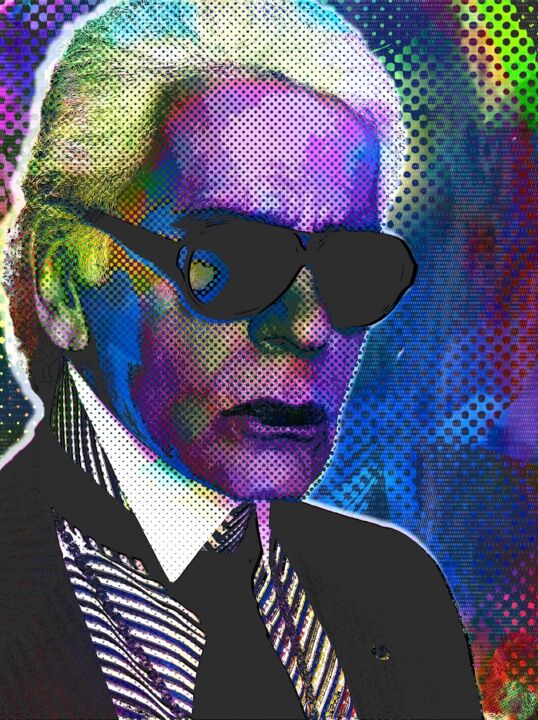 KARL 1 SERIGRAPHIE 印花与版画, 27.6x19.7 in