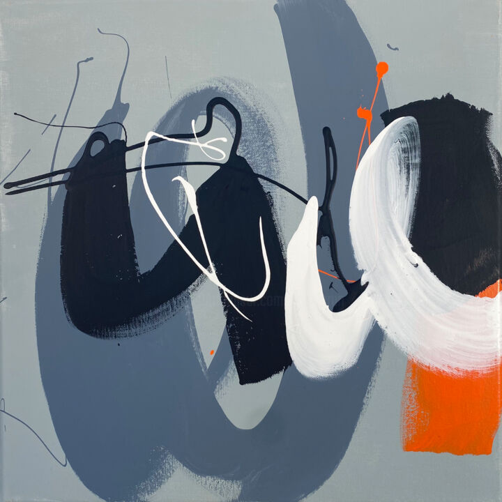 绘画 标题为“Untitled 21-098” 由Franck Chambrun, 原创艺术品, 丙烯
