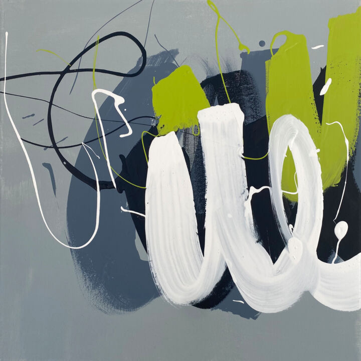 绘画 标题为“Untitled 21-099” 由Franck Chambrun, 原创艺术品, 丙烯