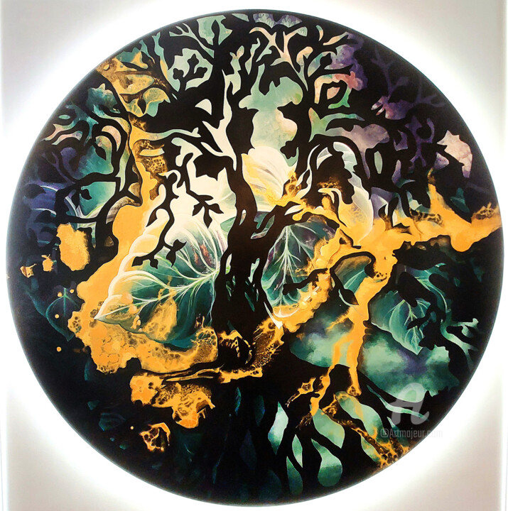 Tree of life 绘画, 47.2x47.2 in