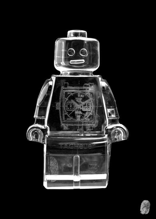 SERIGRAPHIE ROBOCLUSION TAG HEUER 2 印花与版画, 27.6x19.7 in