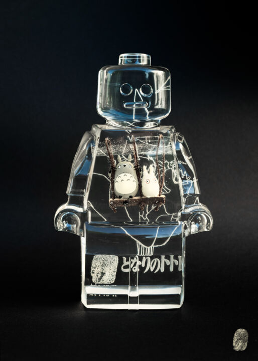 SERIGRAPHIE ROBOCLUSION TOTORO 印花与版画, 27.6x19.7 in