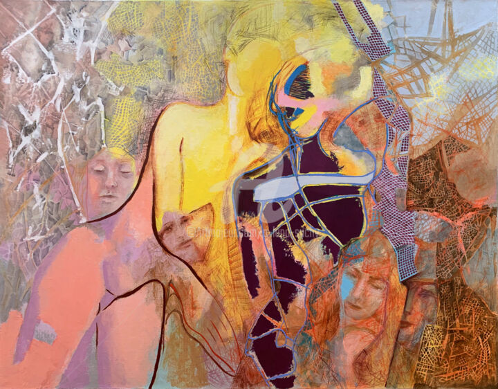 Struktura uniesień 绘画, 27.6x35.4 in