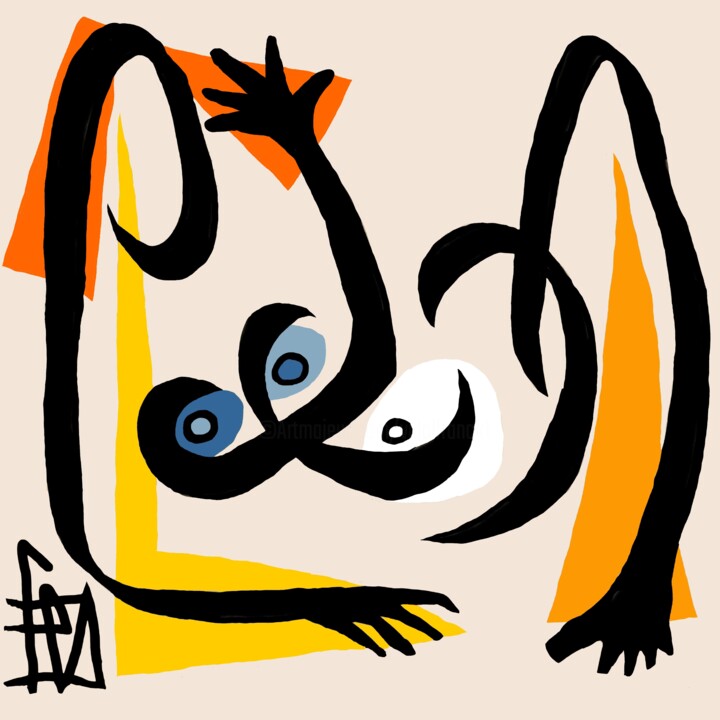 courbes voluptueuses 数字艺术