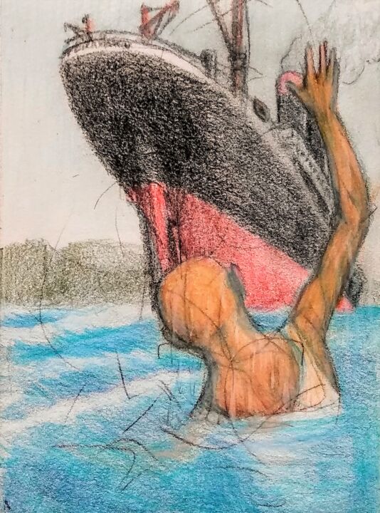 Lost 图画, 8x6 in