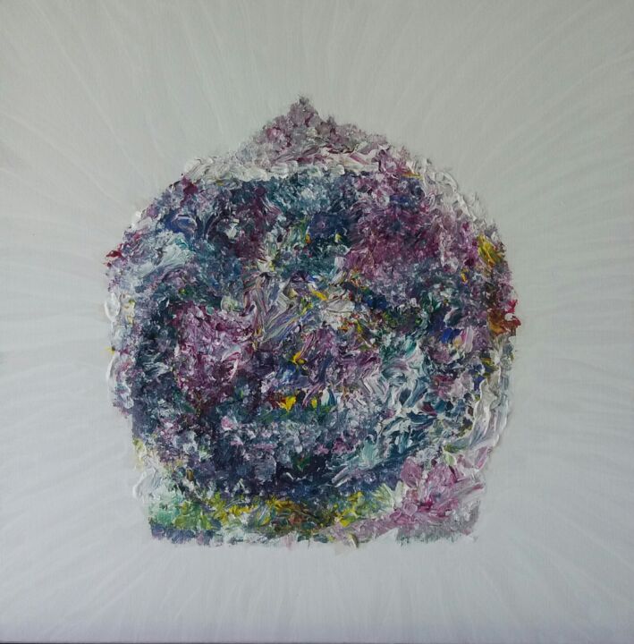 绘画,  15.8x15.8 in 