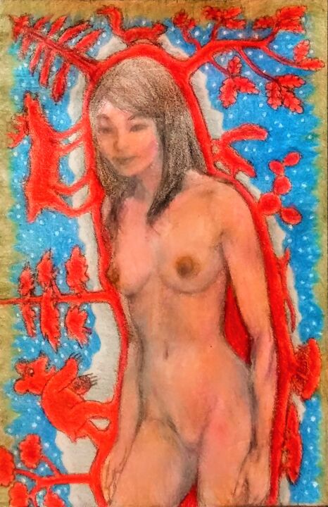 Mother Earth 图画, 11x8 in