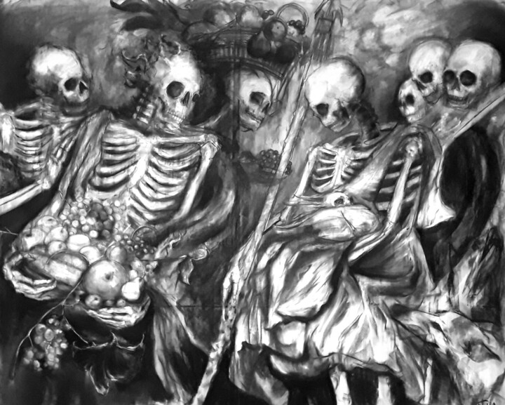 Les tentations 图画, 59.1x70.9 in