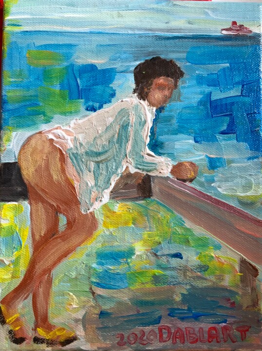 Expectations 绘画, 9.5x7.1 in