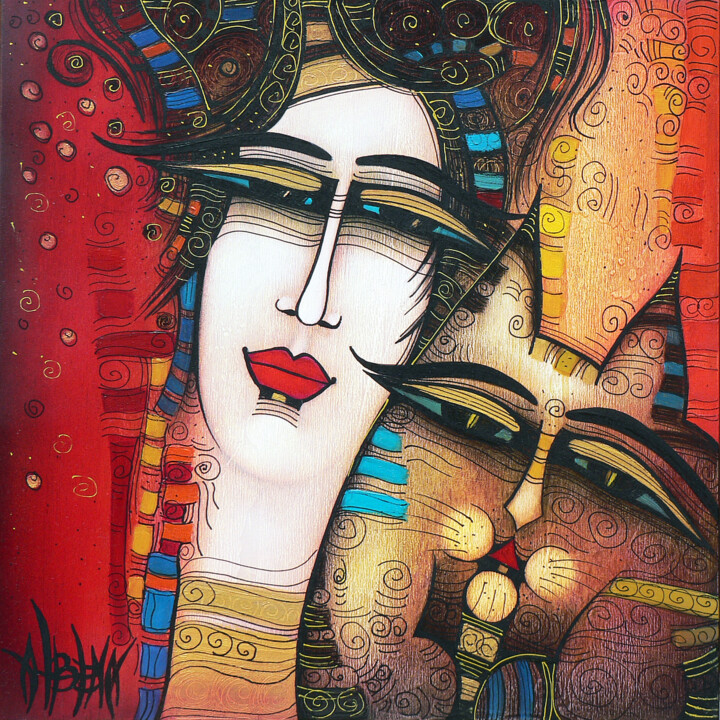 Mon ami 26x21 cm 印花与版画, 8.3x8.3 in