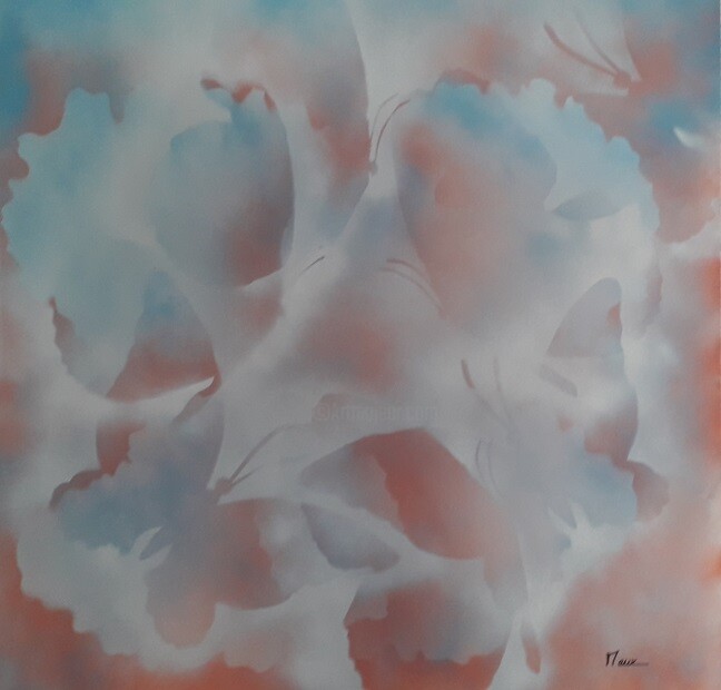绘画,  39.4x41.3 in 