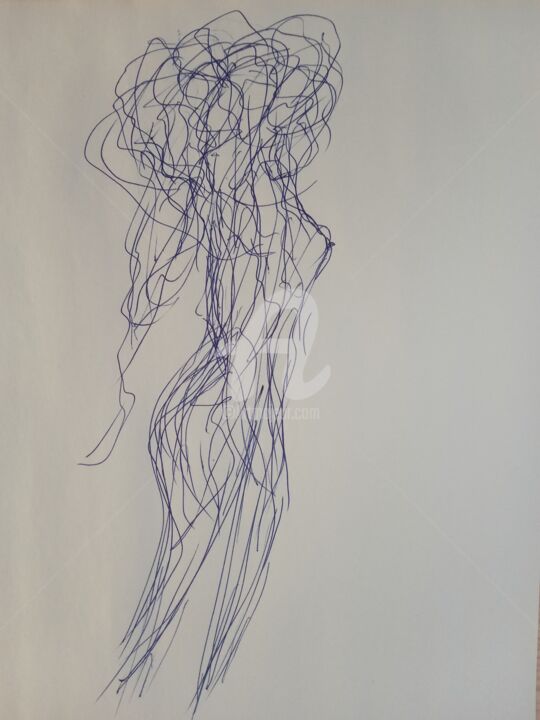 Она.. 图画, 11.8x7.9 in