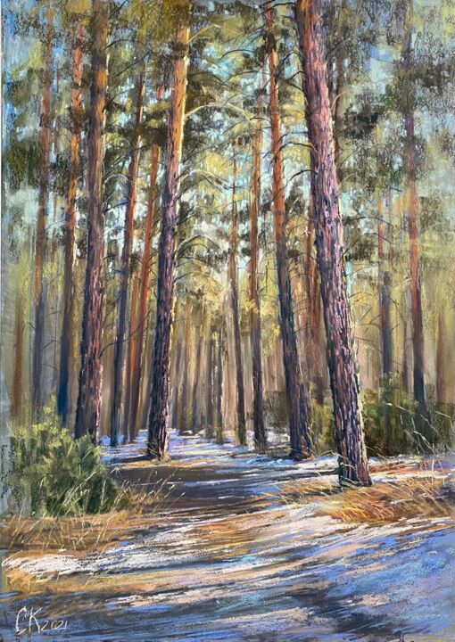 Sunny day 图画, 27.6x19.7 in