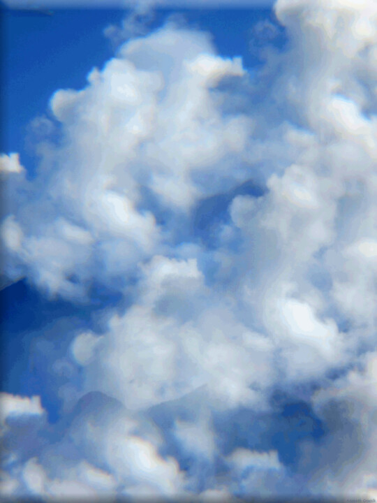 Digital Arts titled "Skytopia 4" by Ken Grzesik, Original Artwork, 2D Digital Work
