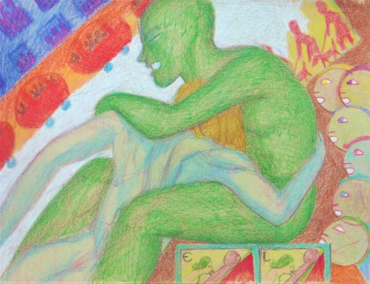 Insurrectionists of the Future 图画, 9x12 in