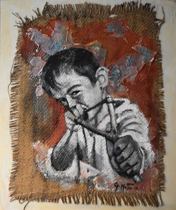 绘画,  23.6x19.7 in 