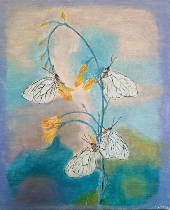 Elegance 绘画, 21.7x17.7 in