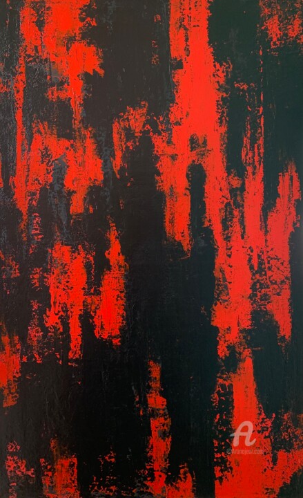 Thriller 绘画, 31.5x19.7 in