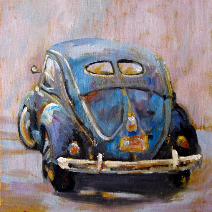 Car 002 绘画, 11.8x11.8 in