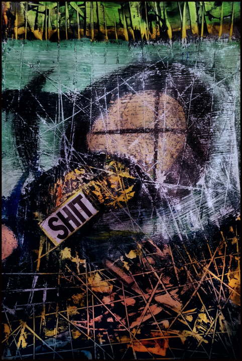 Shit 绘画, 23.6x15.8 in