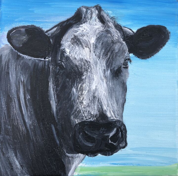绘画,  7.9x7.9 in 