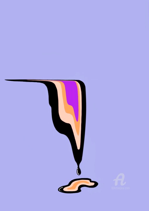 Digital Arts titled "Hole" by Y. Eylül, Original Artwork, 2D Digital Work