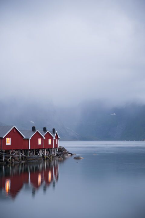 Photography titled "Cabane de pêcheurs…" by Cbaud, Original Artwork, Digital Photography