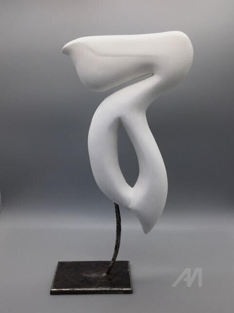 Pélican 雕塑, 14.2x5.9 in