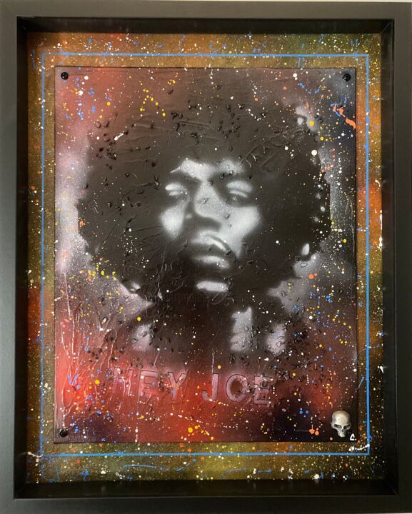 Jimi 绘画, 19.7x15.8 in
