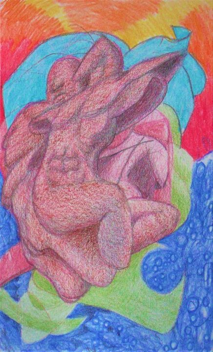 图画,  8x5.5 in 