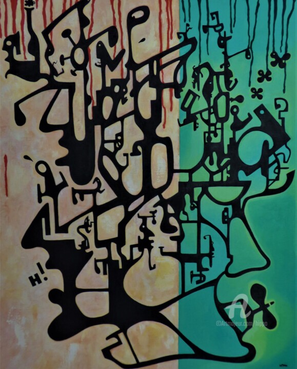 绘画,  28.7x23.6 in 
